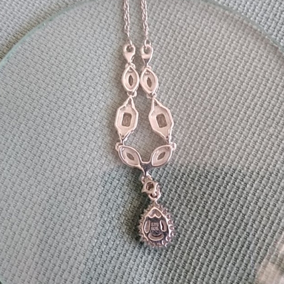 GOLDEN IMPERIAL TOPAZ, ZIRCON PRINCESS NECKLACE💘 - Picture 8 of 9